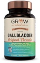 grow vitamin Original Gallbladder Formula - Made w/Purified Bile Salts & Ox Bile Digestive Enzymes - Includes Carefully Selected Digestive Herbs - 90 Capsules
