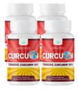 Curcumin Turmeric Curcuma Curcuyin Supplements, 850 mg, 30 Caplets. (4, 4 Pack)