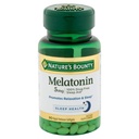 Melatonin by Nature's Bounty, 100% Drug Free Sleep Aid, Dietary Supplement, Promotes Relaxation and Sleep Health, 5mg, 90 Rapid Release Softgels