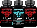 Prime Labs Prime Test (2 Pack) + L Arginine Nitric Oxide (60 Count)