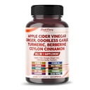 Apple Cider Vinegar Ginger Odorless Garlic Turmeric Berberine