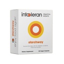 Intoleran Starchway Digestive Enzymes - 50 Capsules Supplement for Starch & Sucrose | Helps Digest Sugars & Starchy Foods | Invertase & Gluco-Amylase Enzymes | Pure & Vegan | Low FODMAP