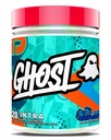 GHOST Intra Workout Powder, Blue Raspberry - BCAAs, & EAAs, Nootropics & Hydration - Essential & Branch Chain Amino Acids, Supports Muscle Recovery & Focus - Pre, Intra & Post Workout Powders