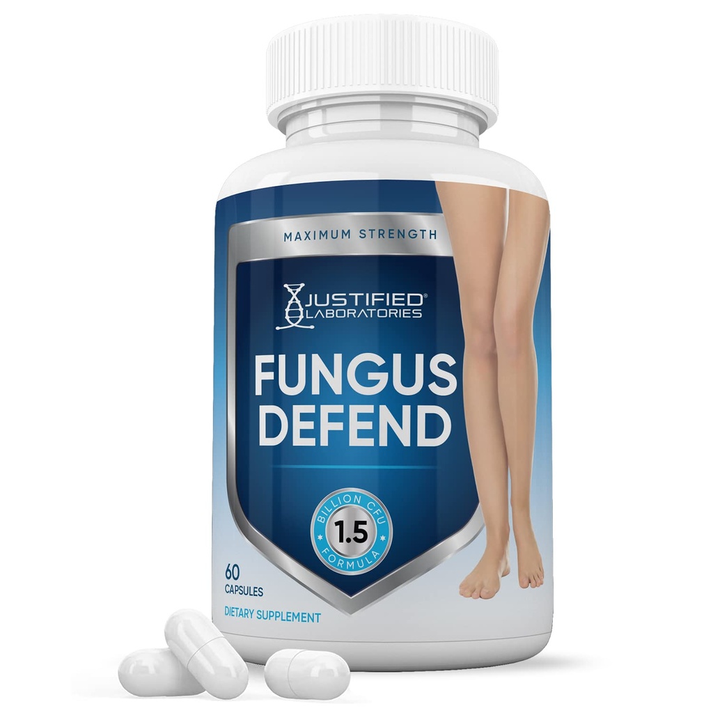 Justified Laboratories Fungus Defend Pills 1.5 Billion CFU Probiotic 60 Capsules