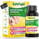 Toenail Fungus Treatment with 25% Undecylenic Acid & Terbinafine, SafeFight Nail Repair Solution for Fungi Nail, Toenail Fungus Treatment Extra Strength Nail Repair for Fungi Nail