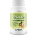 Fungus Nail Defense Bee Probiotic - Improved Formula - Our Best Skin, Candida, & Toenail Fungus Probiotic - Our Best Nail Fungus Treatment for Toenail - Orly Nail Defense Fungus Nails Fungus Treatment