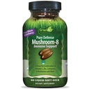 Irwin Naturals Pure Defense Mushroom-8 Immune Support – 60 Liquid Soft-Gels – Full-Spectrum Mushroom Formula