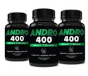 Andro400 Natural T Booster Supplements for Men – Traditional Tongkat Ali (Eurycoma Longifolia) 100:1 Extract – Herbal Formula for Energy, Stamina, & Metabolic Support - 3 Packs, 180 Capsules