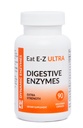 Eat E-Z Ultra Advanced Digestive Enzyme Supplement – Broad-Spectrum Multi-Enzyme Formula for Heavier & Harder-to-Digest Meals – Supports Occasional Bloating, Gas & Indigestion – 90 Vegetarian Capsules