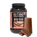 Vegan Protein Powder, Pea & Brown Rice Protein, Low Carb, Vegan Friendly, Gluten, Lactose, & Soy Free, Sugar Free, Clean Nutrition, No Bloating, Chocolate - Naturally Flavored