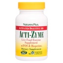 NaturesPlus Acti-Zyme - 90 Capsules - Digestive Enzyme Support Supplement with Probiotics - Promotes Gut Health & Digestion - Gluten Free, Vegetarian - 45 Servings