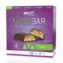 *NEW* No Sugar META BAR - High Protein Energy Bars, 0g Sugar, 14g Protein, Low Net Carb, Chocolate Caramel & Peanut - Grab & Go Protein Snack Bars with Six Layers of Decedent Delight - Gluten Free, Keto Friendly (Chocolate Peanut Crunch, 12 Bars)