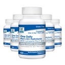 Quality Choice One Daily Mens 50+ Multivitamin with Lycopene Plus C & B, with Vitamin A, C, D, E, and Zinc Calcium and More in 60 Count Bottles of Tablets (5 Pack)