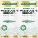 Nature's Bounty Advanced Metabolism Booster, Helps Support Healthy Metabolism & Fat Loss, 60 Capsules (Pack of 2)