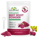 Beet Root Powder - Beetroot Powder Drink Mix for Smoothies, Baking & Juice, Natural Energy Boost, Cold Pressed, Water Soluble (1)