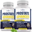 NEW AGE Prostate Advanced Prostate Supplement for Men – Reduce Bathroom Trips, Promote Sleep, Support Health & Bladder Emptying - Made with Lycopene, Beta Sitosterol - 120 Count