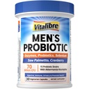 Probiotics for Men with Akkermansia Muciniphila, Prebiotics, Selenium, Enzymes, Saw Palmetto, Cranberry for Digestive, Gut, Immune, Prostate & Urinary Tract Health, 70 Billion CFUs, 30 Capsules