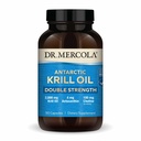 Dr. Mercola Antarctic Krill Oil Double Strength - 2,000 mg - Omega-3 Supplement with EPA & DHA - Supports Brain, Heart, Joint & Immune Health - GMO-Free & Gluten-Free - 90 Capsules (30 Servings)
