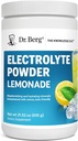 Dr Berg Zero Sugar Hydration Keto Electrolyte Powder - Mellorado w / 1000 mg de potasio e sal real do Himalaia rosa (NOT Table Salt) - Lemonade Flavor Hydration Drink Suplemento - 100 servizos