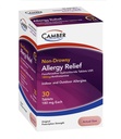 Camber Consumer Care Adult Non-Drowsy Antihistamine Tablets for 24-Hour Allergy Relief, Fexofenadine HCl 180 Mg, 30 Tablets.