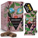 JOULEBODY Organic Super Food Bars - Acai Hibiscus Meal Replacement Bars Protein - Good Morning Sports Nutrition Bars for Real Nourishment, Plant Based 10g Protein, 7g Fiber, No Refined Sugar, 10 Count