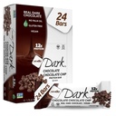 NuGo Dark Chocolate Chip, 12g Protein Bar, Vegan, Gluten Free, Non-GMO, Kosher Pareve, 24 Count