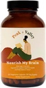 Peak + Valley Nootropic Brain Support Add for Memory & Focus with Lion's Mane Mushroom & Ashwagandha - 60 Ct Adaptogen Capsules - Yetişkin / Qruplar - Bilişsel, Brain Fog, Enerji Formula