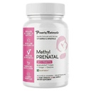 Power By Naturals Methyl Prenatal with Probiotics – Prenatal Vitamins for Women with Iron, Methyl Folate, B12 & 28 Nutrients & Botanicals – Vegan, Non-GMO, Gluten-Free – 60 Capsules (1-Month Supply)
