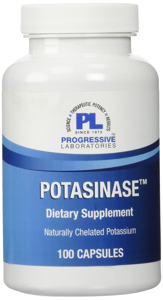 Progressive Labs Potasinase Supplement, 100 Count