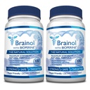 Brainol - The Smartest Choice For A Brain Boosting Nootropic - Enhance Mental Performance, Focus and Clarity - With DMAE, Huperzine A, BioPerine - Vegan-Friendly - 360 Capsules - 6 Month Supply