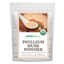 Healthworks Superfoods Organic Psyllium Husk Powder - 32 Oz / 2 Lbs - Raw - Certified Organic - Finely Ground Powder from India - Keto, Vegan & Non-GMO - Fiber Support