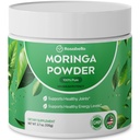 Rosabella Pure Moringa Powder - Energy, Skin, Immune & Gut Health Superfood, Rich in Antioxidants, Essential Vitamins & Amino Acids, Natural Green Superfood Supplement (3.7oz (Pack of 1))