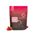 Tailwind Nutrition Recovery Mix, 20 Grams Complete Protein, Carbohydrates, and Electrolytes Powder Drink Mix for Post-Workout, Free of Gluten, Soy, and Dairy, Vegan, 20 Servings, Strawberry