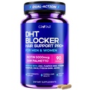 Crotar DHT Blocker for Women & Men | Dual Action Hair Growth Supplement | Saw Palmetto and Pumpkin Seed Oil, Biotin 5000 mcg, Zinc | Hair & Scalp Support Herbal Complex | 90 Capsules