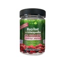 Irwin Naturals Gummies Maca Root + Ashwagandha, Adaptogenic Stress, Energy & Vitality Support, Vegan, 42 Gummies