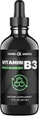 B3-vitamiini Niasiiniamidi Nestemäinen - Ei flush-muoto B3-Niasiini - Kätevä B3-vitamiini Niasiiniamidi Drops naisille ja miehille - Helppo niellä 2oz (60 ml)