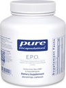 Pure Encapsulations E.P.O. (Mövzu Yağı) | Hipoallergenik Dietary Supplement 9% GLA | 250 Softgel Capsules