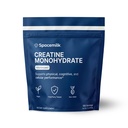 Spacemilk Vegan Non-GMO Creatine Monohydrate Micronized Powder, Unflavored, 5g Serving, 100 Servings