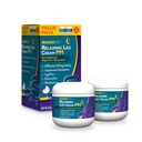 MagniLife Relaxing Leg Cream PM, 4 Oz Jars (2 Pack), Homeopathic Nighttime Pain Reliever & Sleep Aid with Lavender & Magnesium, Non-Greasy Deep Penetrating Cream for Restless Legs & Discomfort