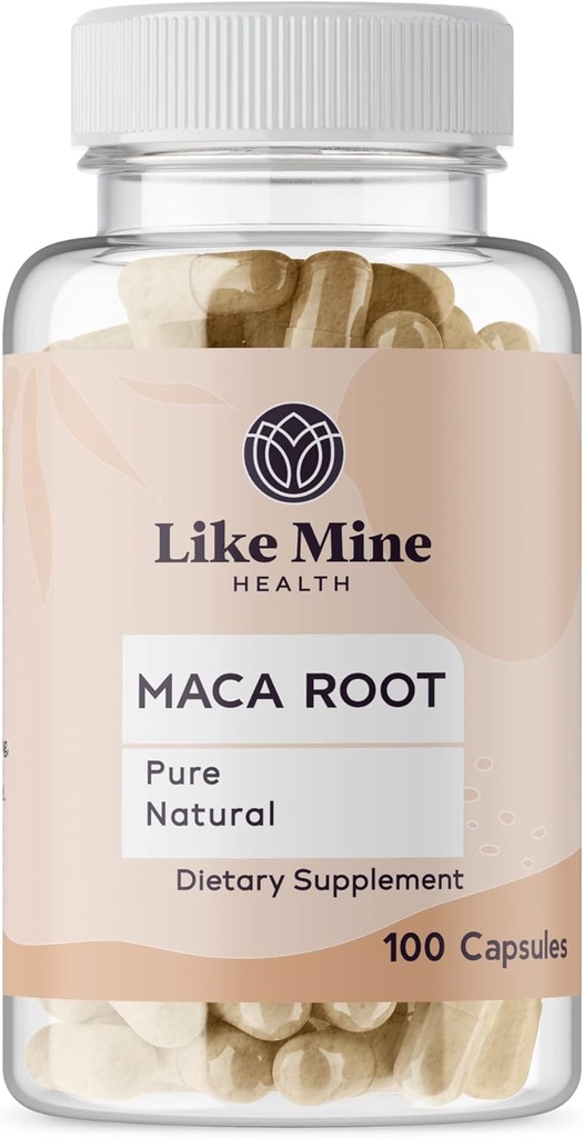 Net als mijn Maca Root (100 capsules) Pure, Geen Fillers, Enkele Ingrediënt