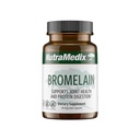 NutraMedix Bromelain Supplements - Proteolytic Enzymes from Pineapple Stems + Bromelain 1,000mg - Designed to Offer Digestion, Exercise and Joint Support - Gluten, Soy and Dairy-Free (60 Capsules)