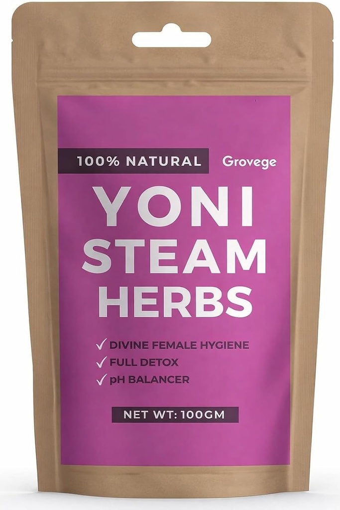 Yoni Steam Herbs for Women- Natural V Steam Herbal Blend with Rose, Lavender, Chamomile, Calendula, Basil & Rosemary, Feminine Wellness, Vaginal Steam Bath
