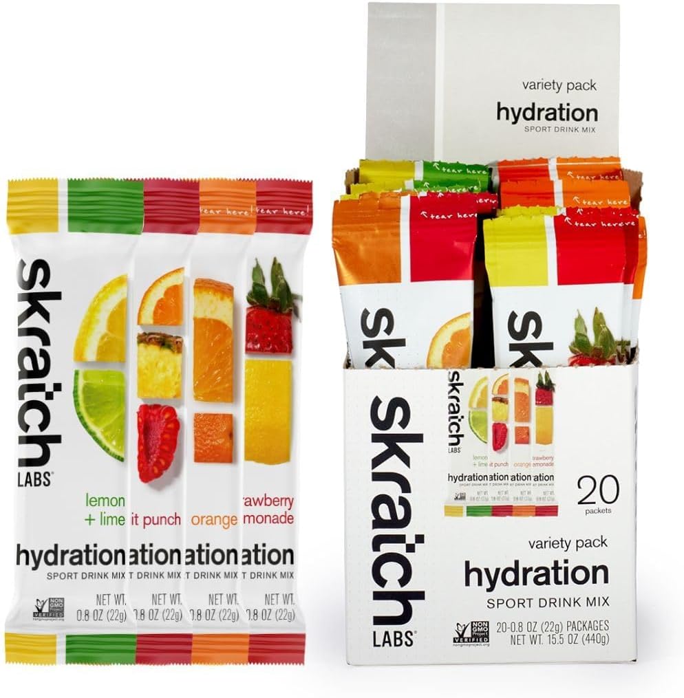 Skratch Labs Hiperation Packets - Hiperation Group Group Variety Packs (20) ซิงเกิล Packets (20) - electlyte Footers (อังกฤษ: Atleets and Sports profiles Profile, Glutene Free, เวก้า, Kosher