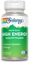 SOLARAY En gang daglig høy energi multivitamin, jernfri, immunsystem og energi støtte, hele mat og urter Base ingredienser, menn og kvinner multivitamin (30 serveringer, 30 Vegkaps)