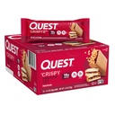 Quest Nutrition Crispy Peanut Butter & Jelly 16g Protein Bar, 2g Sugar, 4g Net Carbs, Gluten Free Snack, Keto Friendly, 12 Count