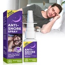 Anti Snoring Nasal Spray – Fast Helps Open Throat & Air Passage While Sleeping, Effective Snoring Solution for Better Breathing Comfort & Peaceful Sleep