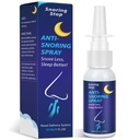 Anti Snoring Spray, Anti Snoring Devices, Effective & Fast Snoring Solution for Better Sleep, Helps Open The Throat & Airway During Sleep, 1 Floz