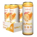 MITRA9 Napoje botaniczne - Pomarańczowy Dreamsicle Sparkling Kava Drink with Kava Root Extract - Mood Enhancer - Plant Based - Promotes Natural Calm & Clarity (12 Fl. Oz) (4)