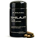 Natural Himalayan Shilajit Capsules - High Fulvic Acid & 85+ Trace Minerals, Lab-Tested for Purity, Natural Supplement for Immune Support & Cognitive Health, 60 Vegan Capsules