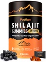 Shilajit Gummies 4500mg – 14-in-1 Himalayan Shilajit for Men with Ashwagandha, Tongkat Ali, Black Maca, CoQ10, NMN & Turmeric, Natural Energy, Stamina & Vitality Immune Support – 60 Gummies